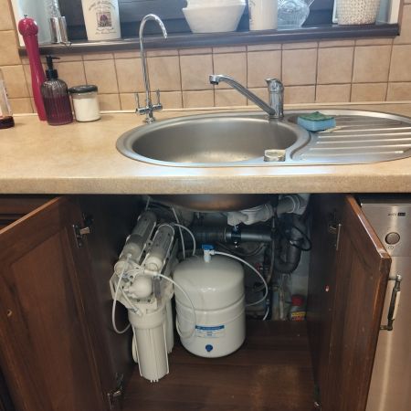 montaż filtra odwróconej osmozy kuna filter ro7
